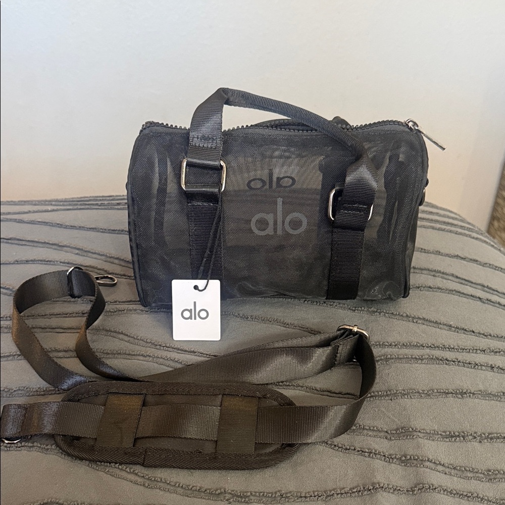 ALO Yoga Black Duffel Bag